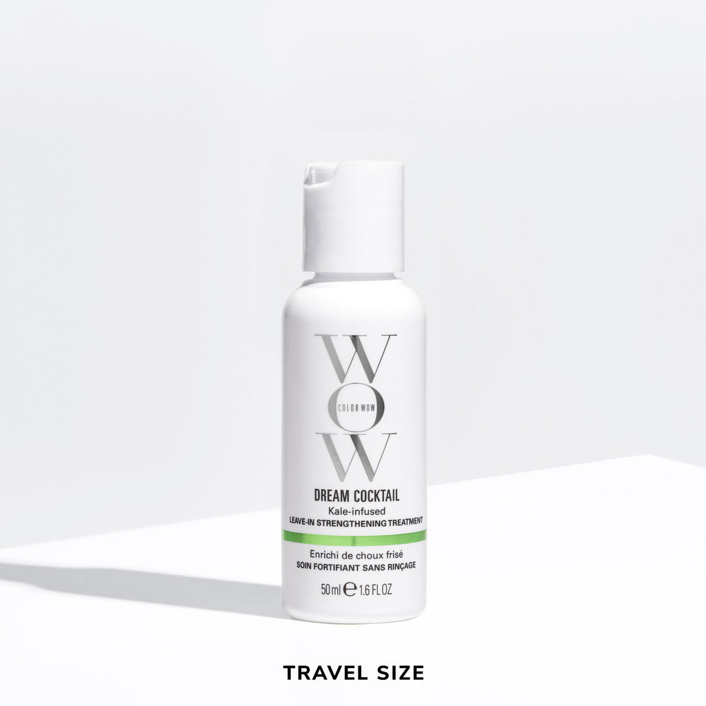 Color Wow Dream Cocktail Kale-infused Leave-in Strengthening Treatment Travel Size (50ml/1.6fl oz) on a white background